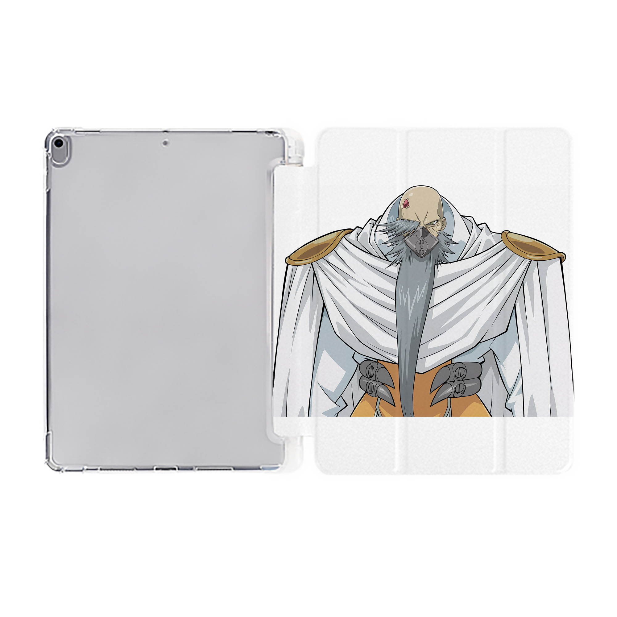 （画像用） 遊☆戯☆王 Yu-Gi-Oh! IPad ケース ペン収納付き 三つ折りスタンド PUレザー×シリコン 対応機種9.5/10.5/10.9インチ